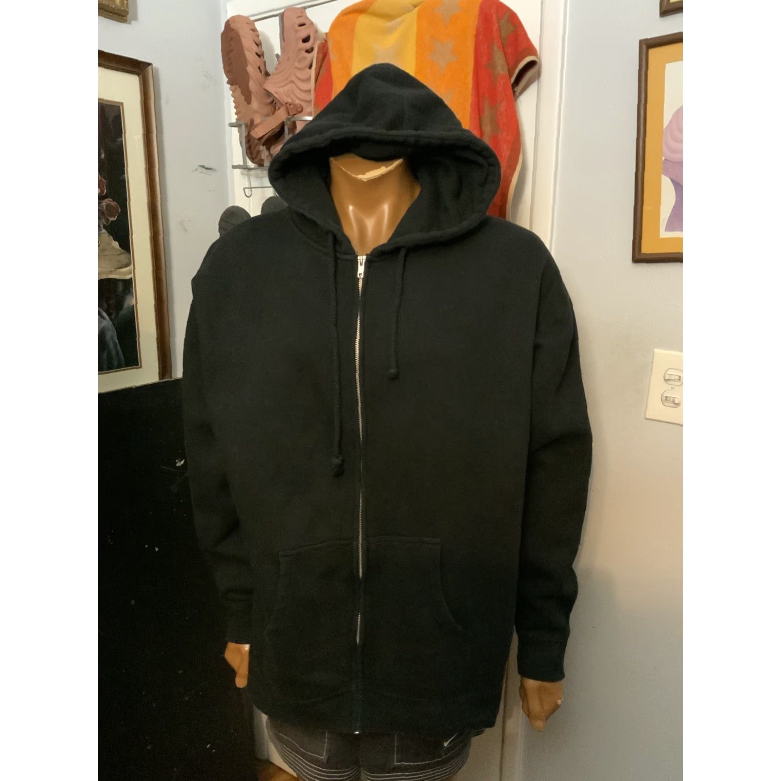 Vintage CRSSD Festival House X Techno Music Full Zip Black Independent Hoodie Men 2XL Size US XXL / EU 58 / 5 - 6 Thumbnail