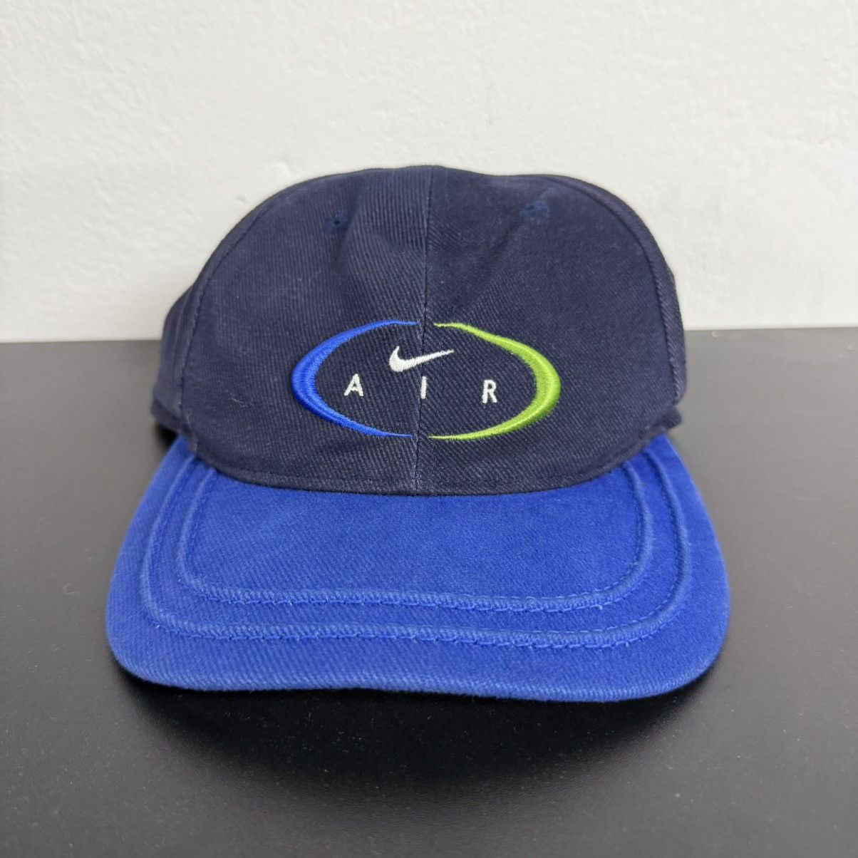 Nike Vintage Nike Air Two Tone Hat Size ONE SIZE - 2 Thumbnail