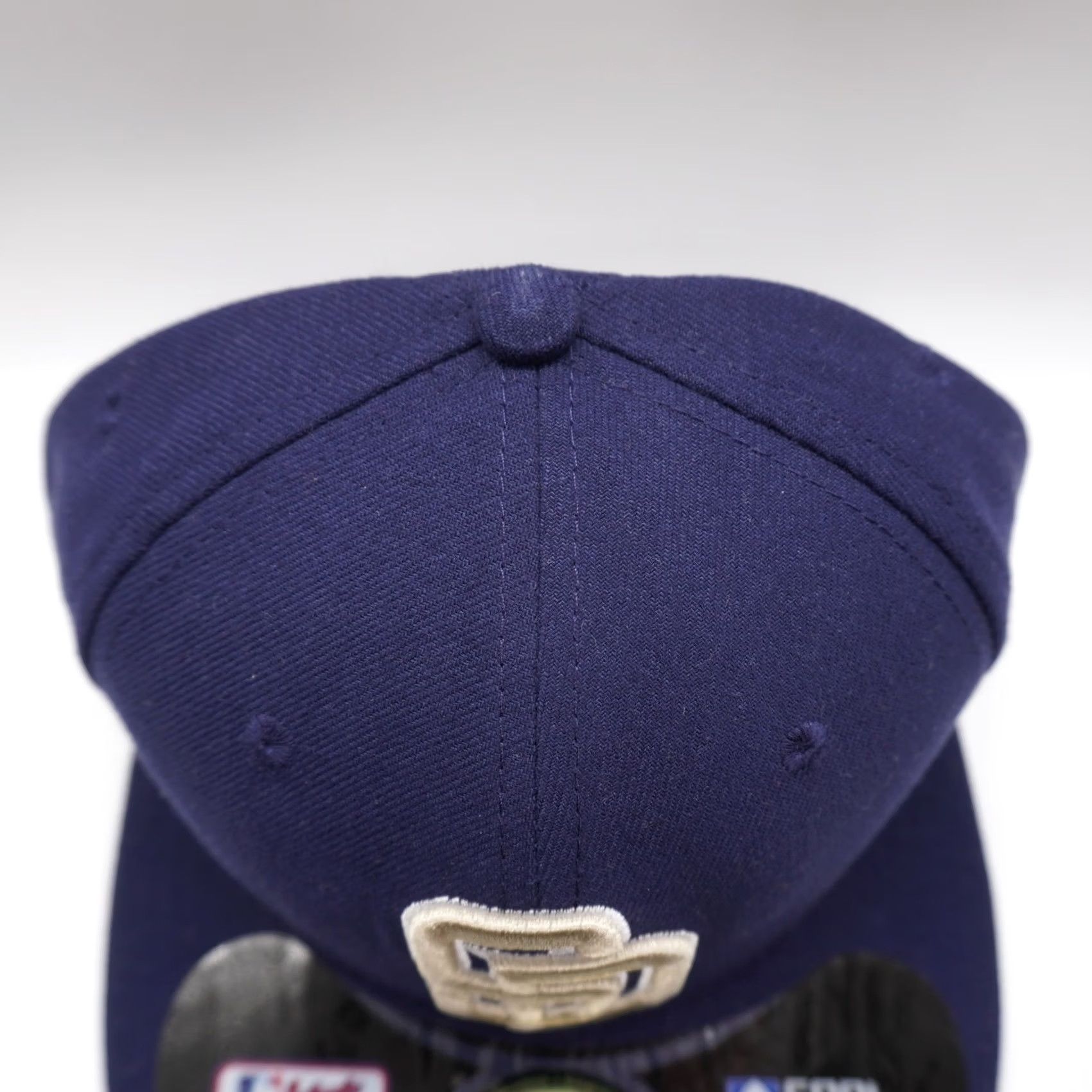 New Era New Era San Diego Padres MLB 59FIFTY Fitted Hat Mens 7 1/8 Navy Cap Size ONE SIZE - 7 Thumbnail
