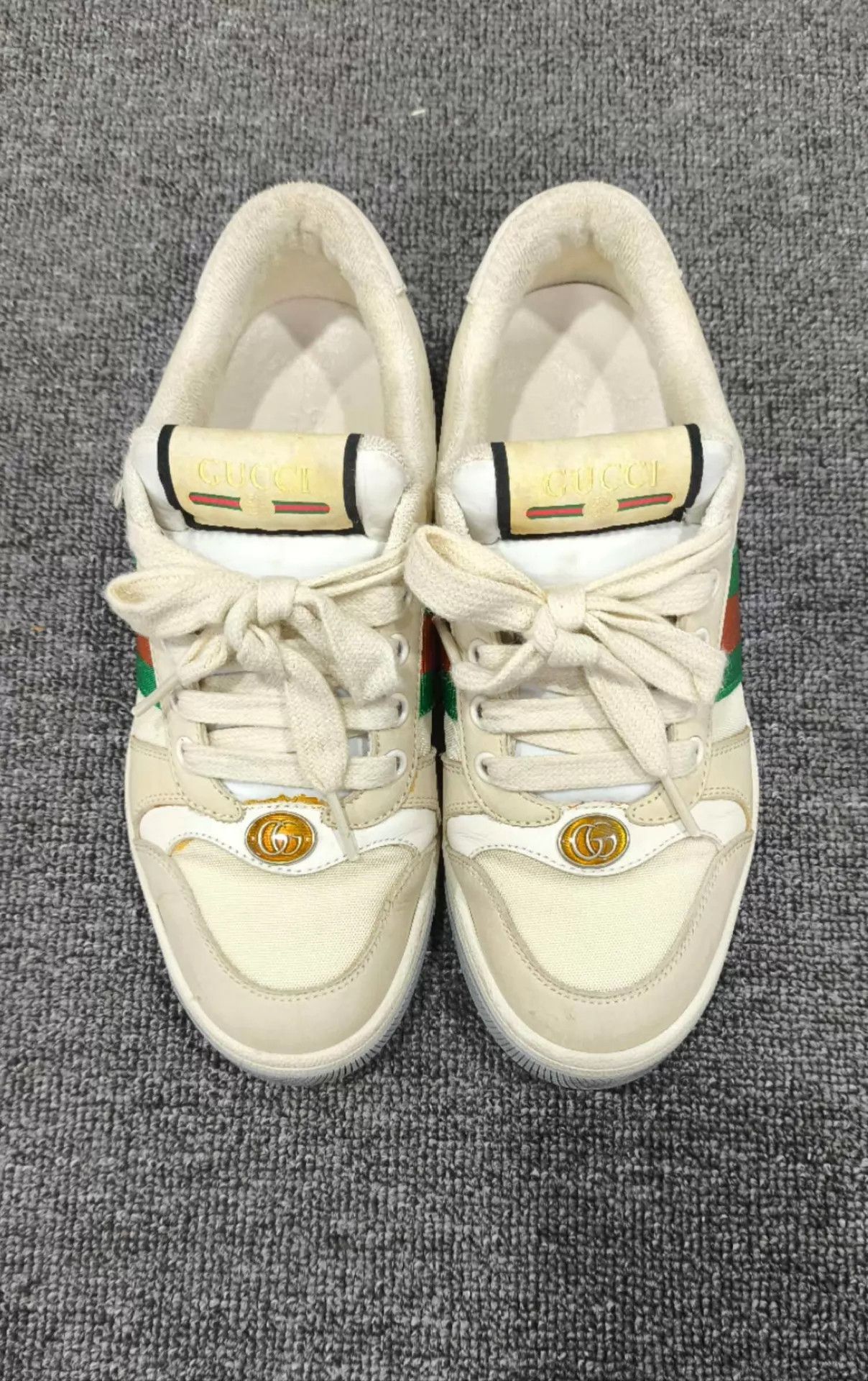 Gucci GUCCI Enamel Distressed Sneaker Women's 35.5 Size US 5 / IT 35 - 2 Thumbnail