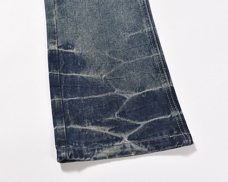 Jean American retro washed distressed cleanfit jeans for men Size US 32 / EU 48 - 6 Thumbnail