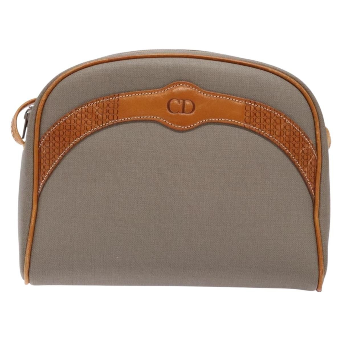 Dior DIOR Shoulder Bag Leather Gray Size ONE SIZE - 2 Thumbnail