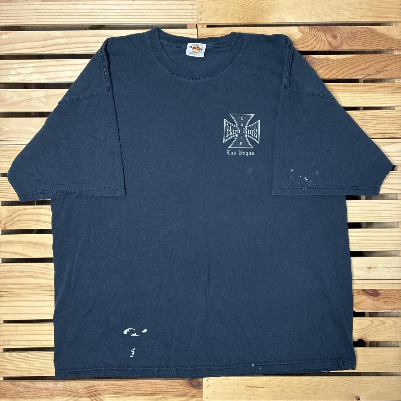 Hard Rock Cafe Vintage Hard Rock Cafe Black WCC-Style Biker Tee Size 2XL Size US XXL / EU 58 / 5 - 2 Thumbnail