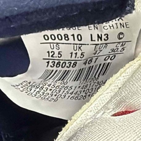 Jordan Brand NEW Vintage Air Jordan 6 Retro+ Olympic 2000 12.5 136038-461 Size US 12.5 / EU 45-46 - 8 Thumbnail
