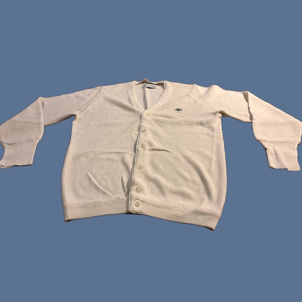 Vintage VINTAGE Pickering Wykagyl Country Club Golf Cardigan Sweater Men’s Small White Cardigan Knit Logo Embroidered City Dad Outdoor Preppy Sports Golf Size US S / EU 44-46 / 1 - 1 Thumbnail
