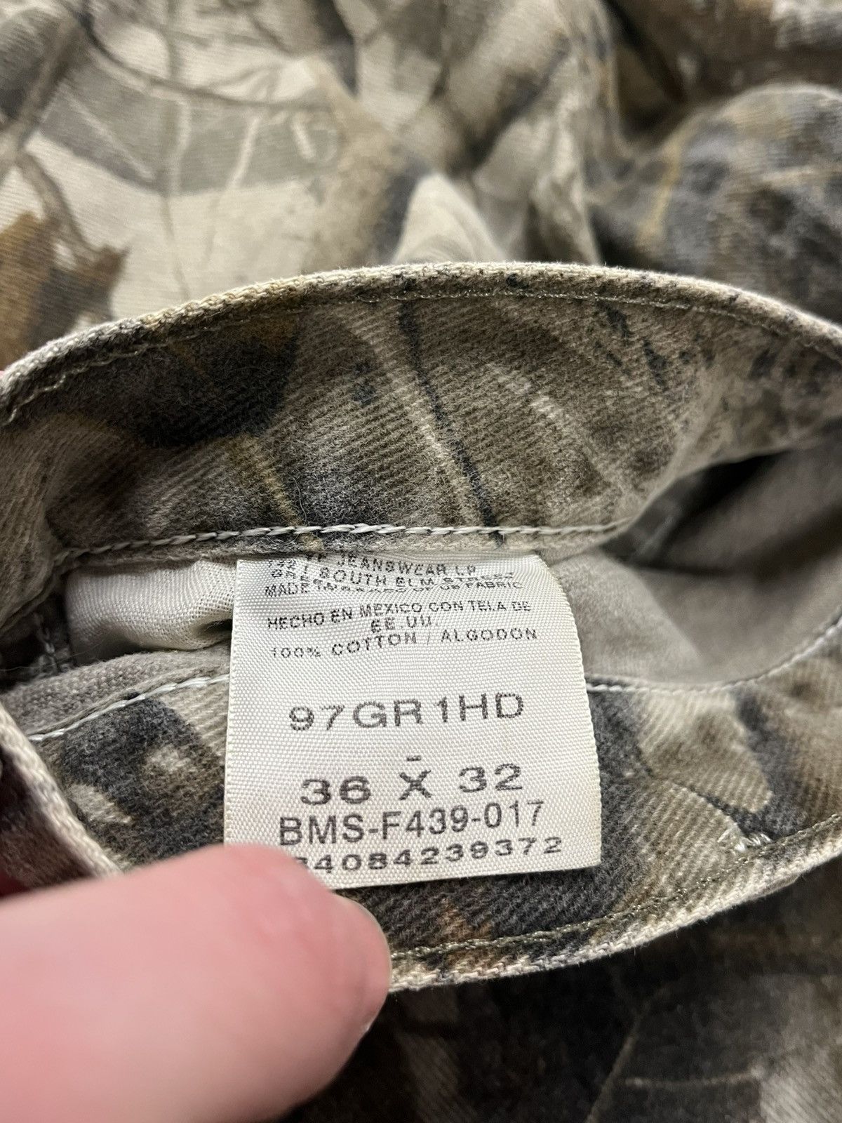 Vintage × Wrangler Realtree wrangler double knee pants vintage baggy streetwear Size US 36 / EU 52 - 7 Thumbnail