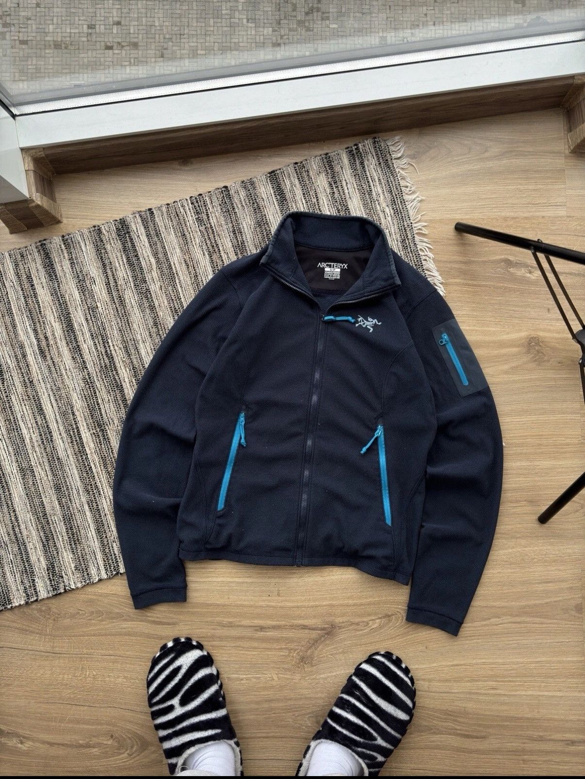 Arc'teryx Arcteryx Polartec Fleece Zip Sweatshirt wooman size S blue Size S / US 4 / IT 40 - 2 Thumbnail