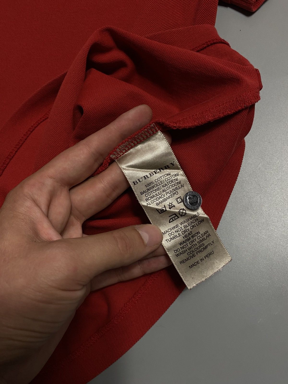 Burberry Burberry Brit classic polo t-shirt Size US L / EU 52-54 / 3 - 5 Thumbnail