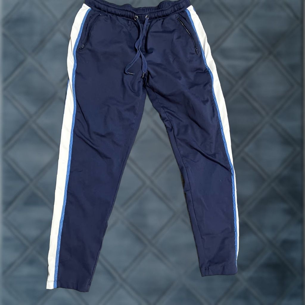 Vintage Aerie Women's Athletic Pants Size M Polyester Blend Navy Blue Jogger Athletic Regular Size 32" / US 10 / IT 46 - 1 Thumbnail
