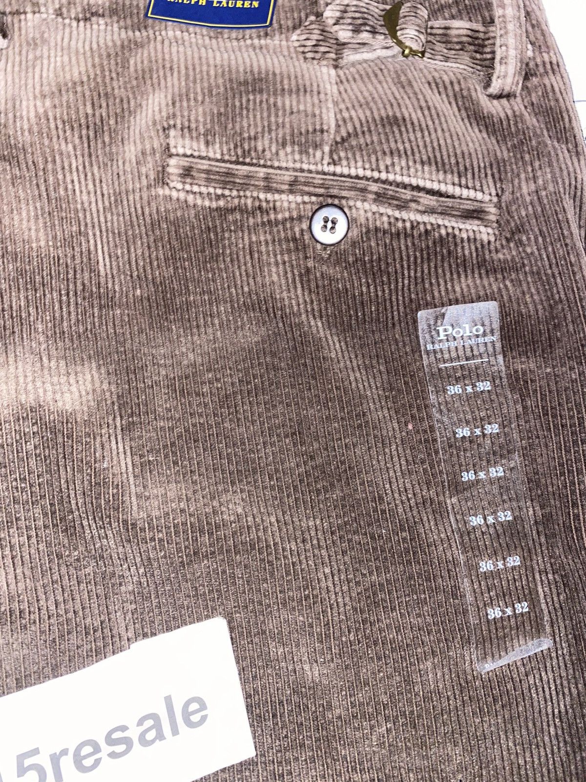 Polo Ralph Lauren Polo Ralph Lauren Stretch Relaxed Fit Corduroy Pant Size US 36 / EU 52 - 14 Thumbnail