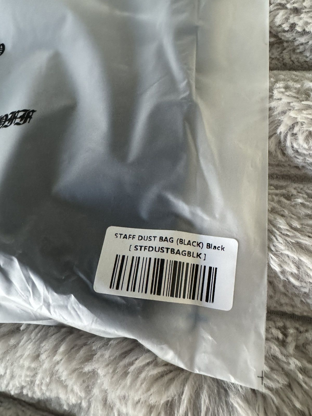 G59 Records × STAFF WORKFORCE STAFF WORKFORCE DUST BAG drawstring canvas survival bag Size ONE SIZE - 5 Thumbnail