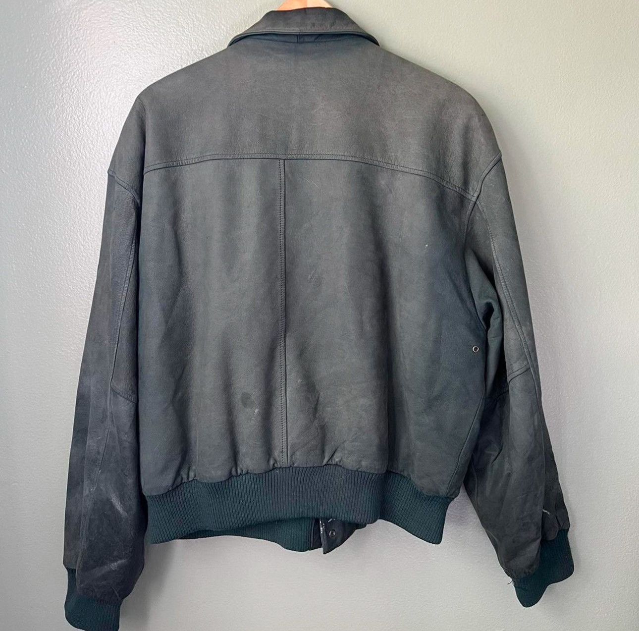 Other VINTAGE GREEN LEATHER JACKET Size US M / EU 48-50 / 2 - 5 Thumbnail