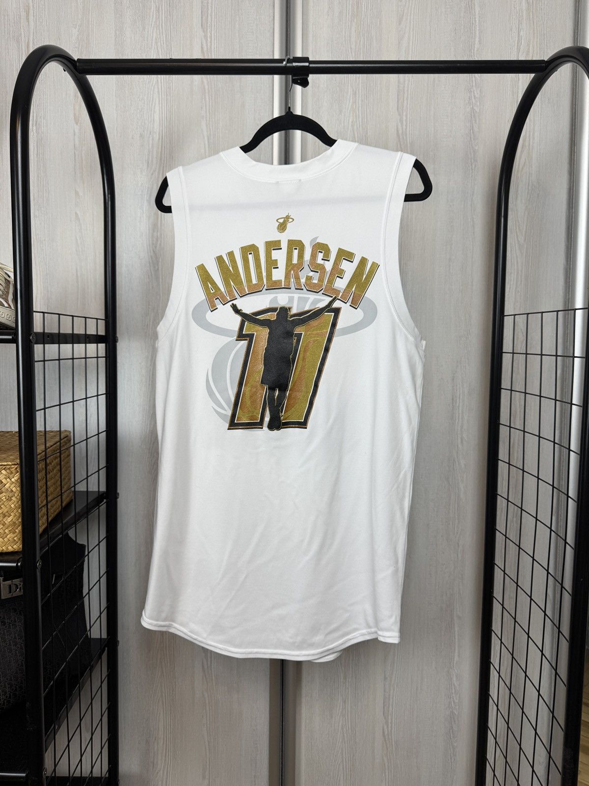 Majestic Majestic #11 Andersen 2013 NBA Champions Miami Heat Jersey Size US M / EU 48-50 / 2 - 7 Thumbnail