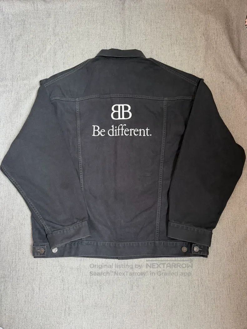 Balenciaga Balenciaga Double B distressed destroy denim jacket Size US S / EU 44-46 / 1 - 1 Thumbnail