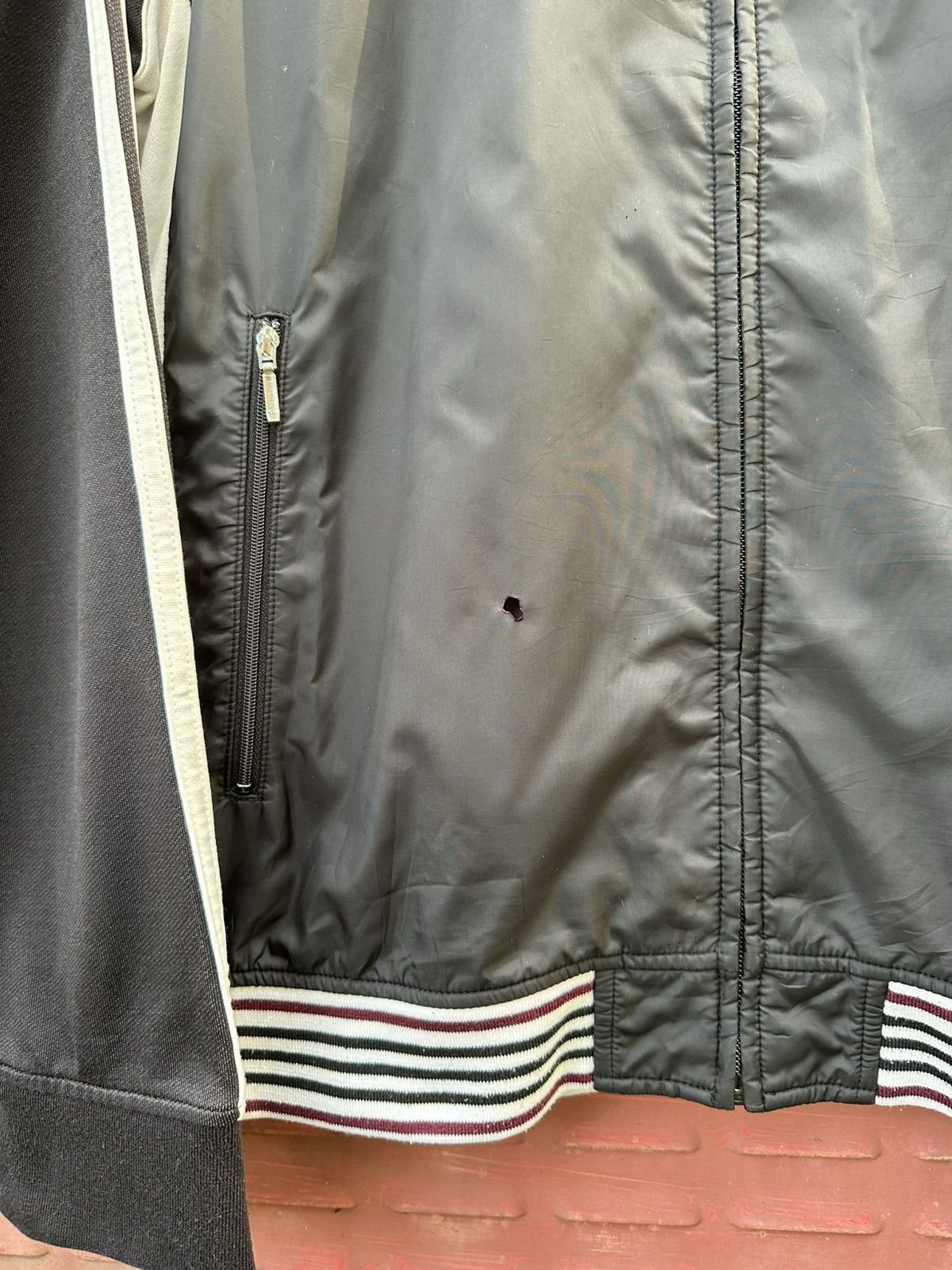 Burberry 👹Burberry Black Label Track Jacket Size US L / EU 52-54 / 3 - 11 Thumbnail