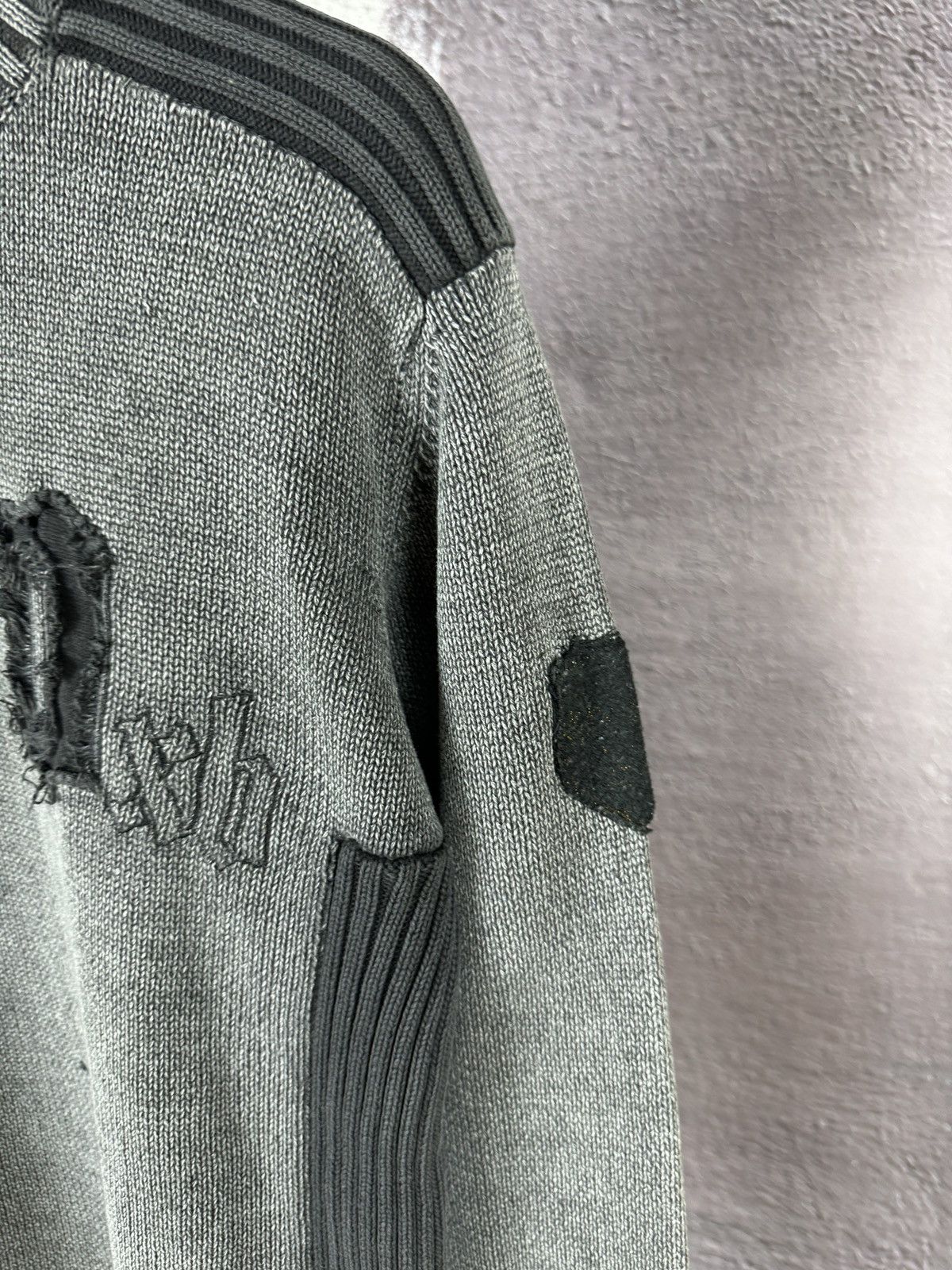 Oxbow Oxbow vintage slim fit grey sweater big logo Size US XL / EU 56 / 4 - 4 Thumbnail