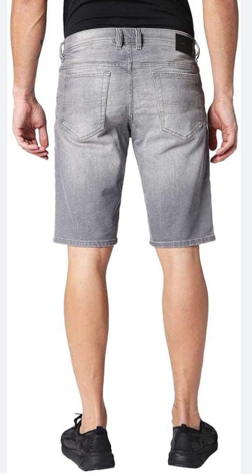 Diesel Diesel Thoshort Slim Gray Denim Shorts.W28 Size US 28 / EU 44 - 1 Thumbnail
