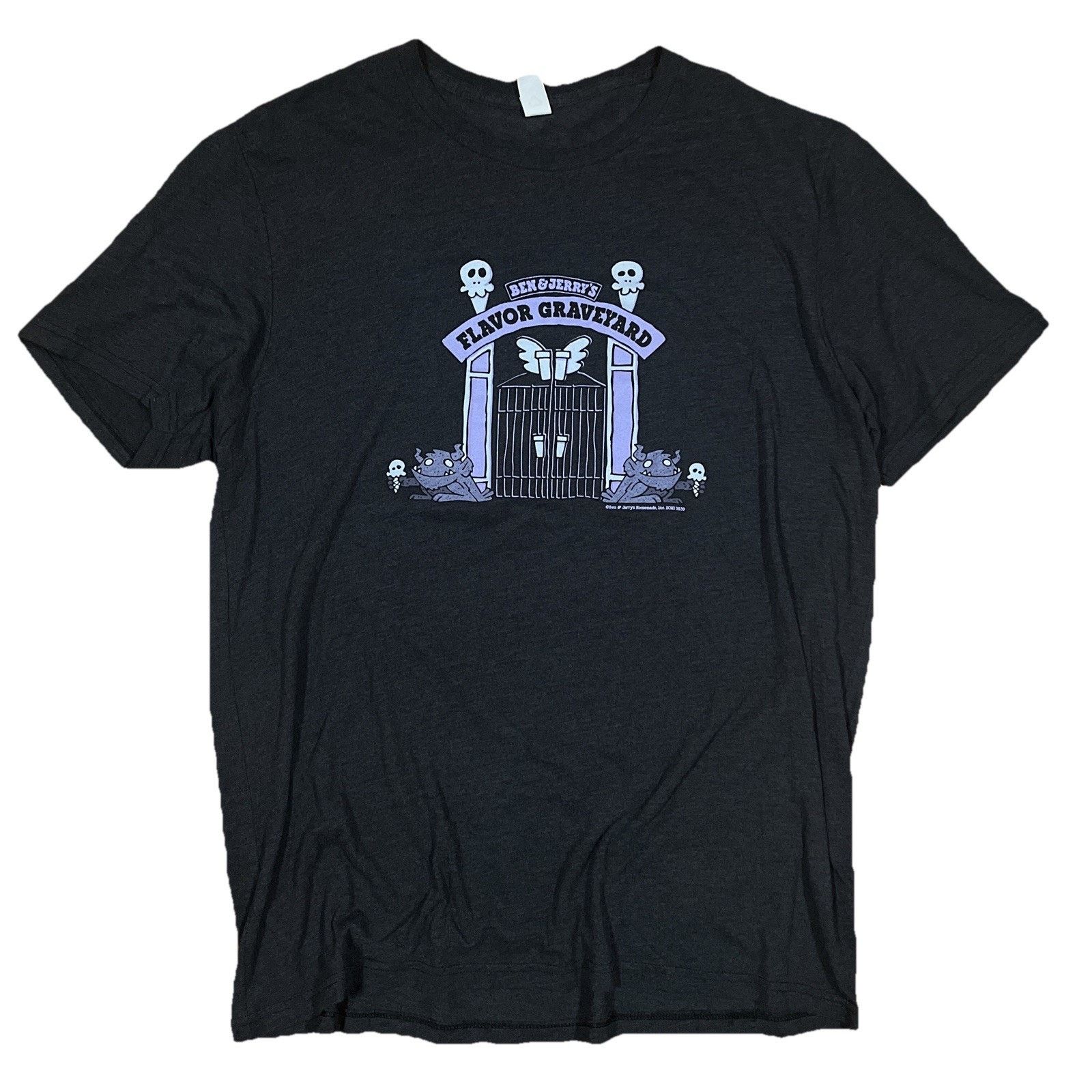 Other Ben and Jerry’s Ice Cream Flavor Graveyard T-Shirt Rare Size US XL / EU 56 / 4 - 1 Thumbnail