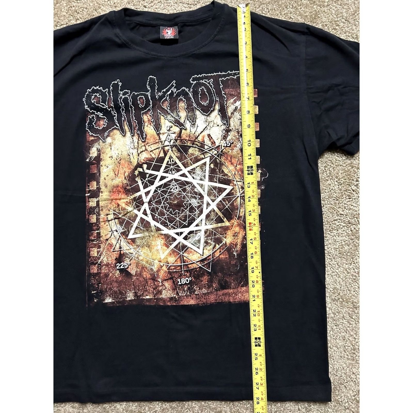 Doublet VINTAGE NWOT Slipknot Graphic T Shirt Men’s L Black Rock Double-Sided Short Sleeve Mens Size US L / EU 52-54 / 3 - 6 Thumbnail