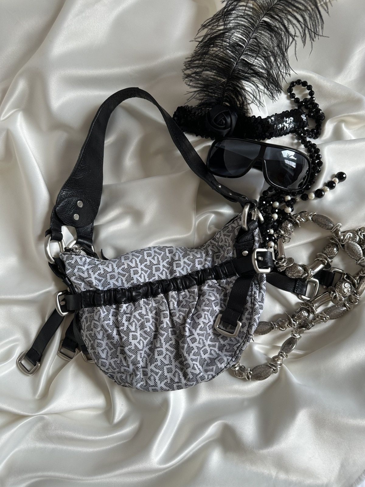 DKNY DKNY vintage grey shoulder bag Size ONE SIZE - 1 Thumbnail
