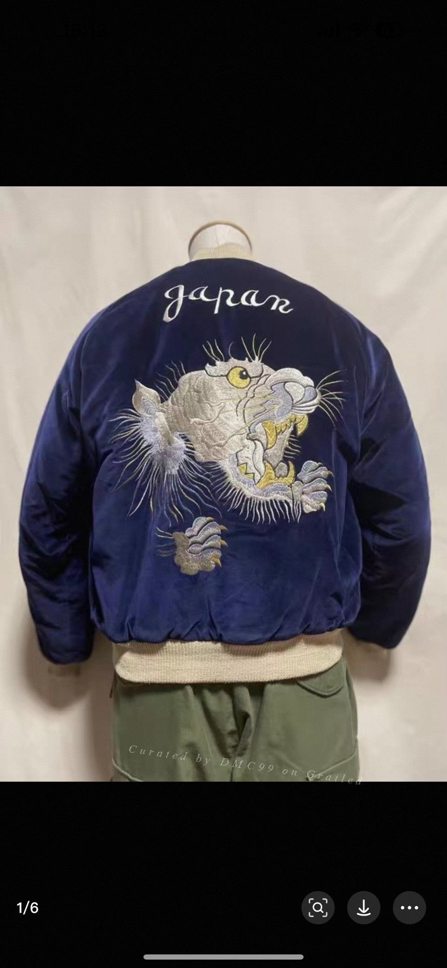 Other Toyo Yokosuka Tiger Eagle Embroidered Jacket Size US M / EU 48-50 / 2 - 1 Thumbnail