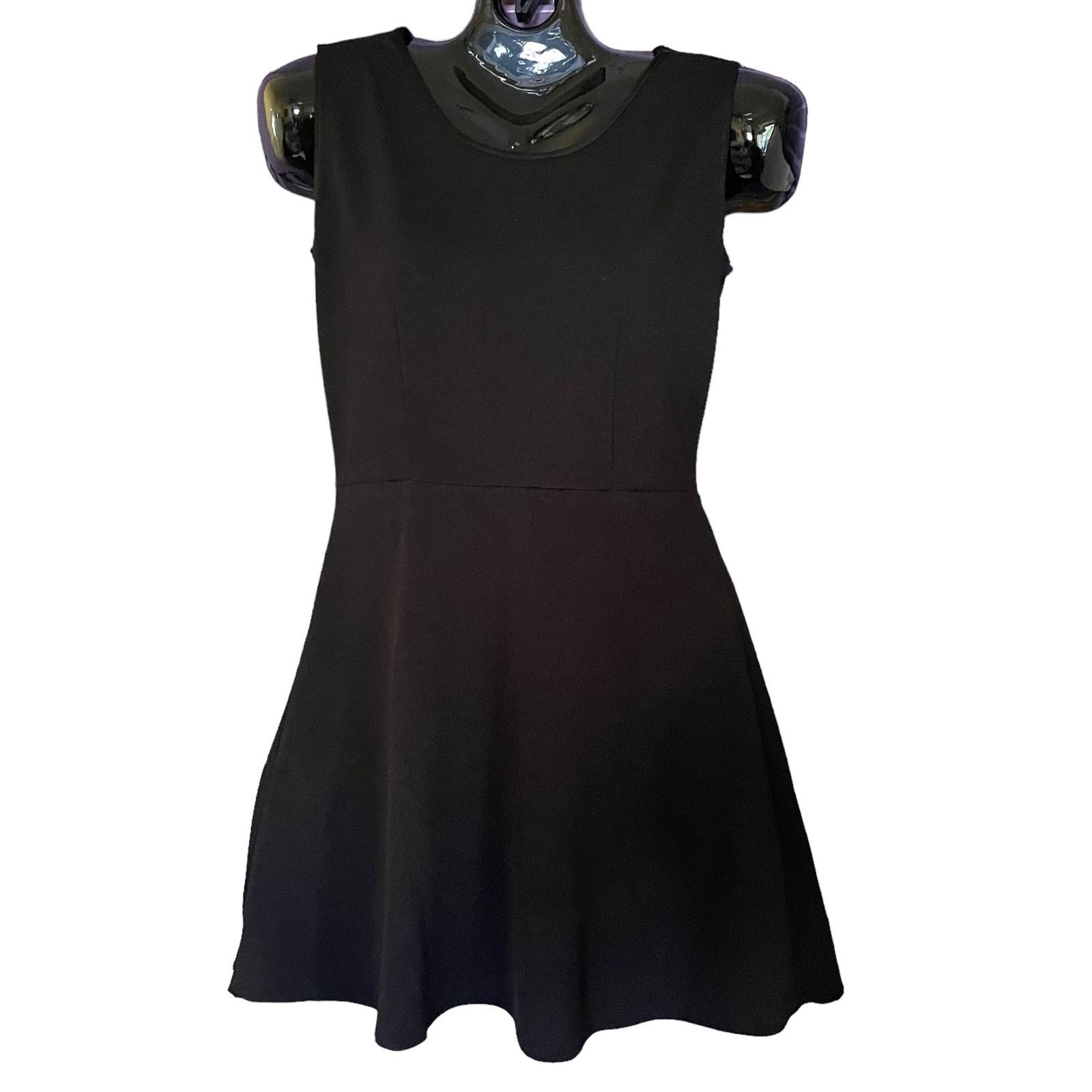 Diesel Vintage Diesel Industry Black Sleeveless Skater Mini Dress Size S / US 4 / IT 40 - 7 Thumbnail