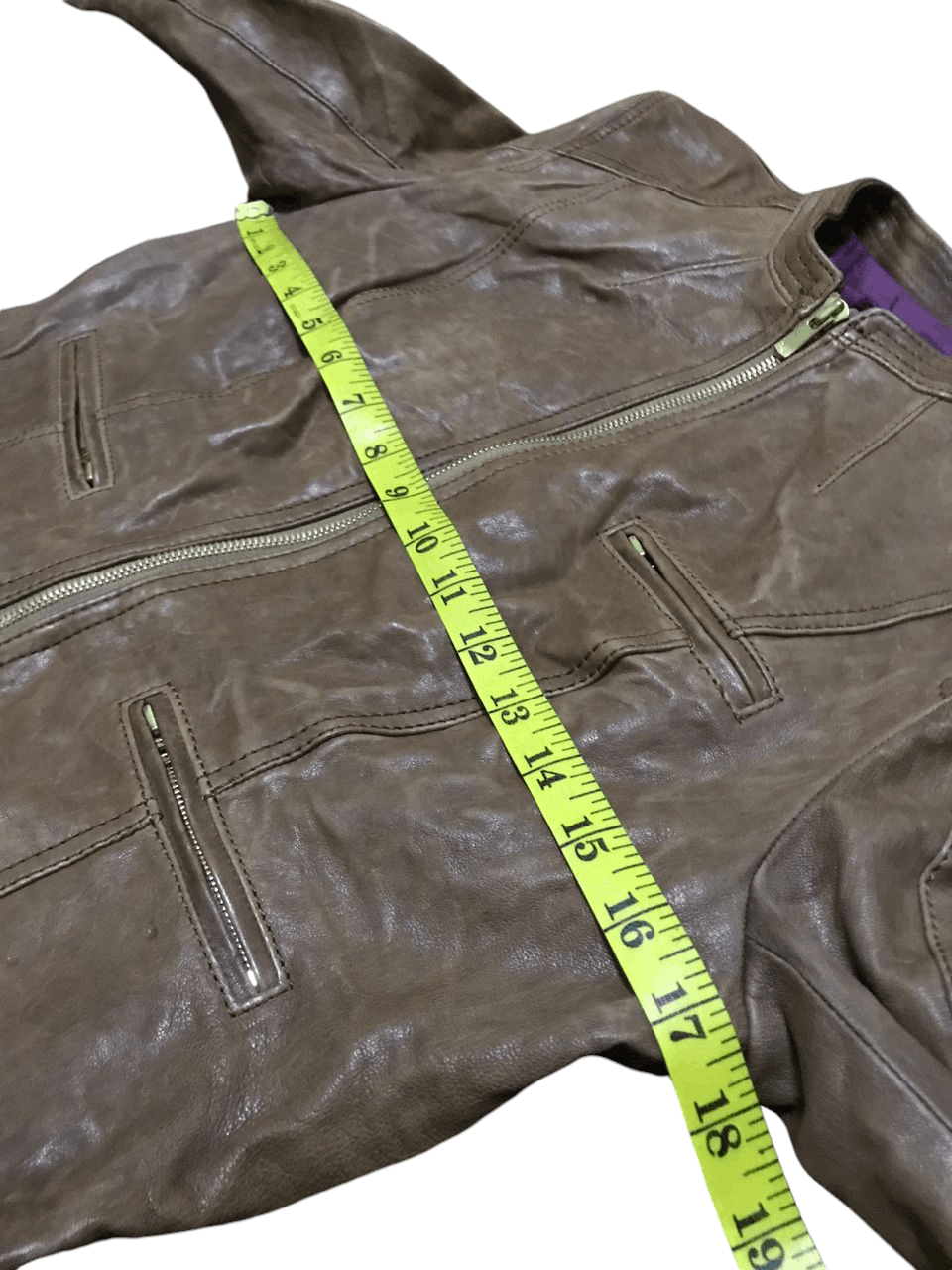Genuine Leather × Tomorrowland Vintage Tomorrowland Leather Jacket Size XS / US 0-2 / IT 36-38 - 16 Thumbnail