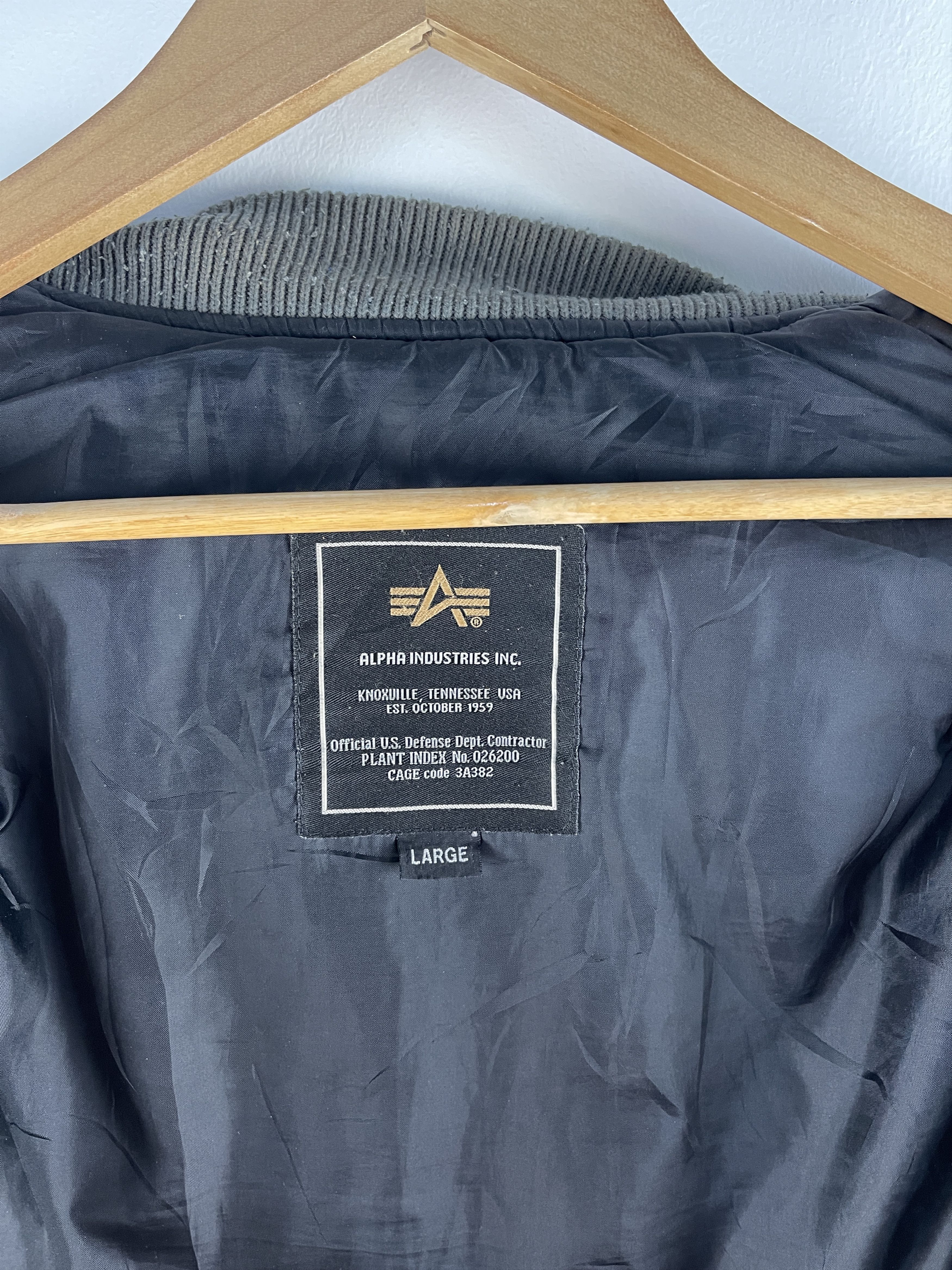 Alpha Industries Vintage Alpha Industries Bomber Jacket Size US L / EU 52-54 / 3 - 13 Thumbnail