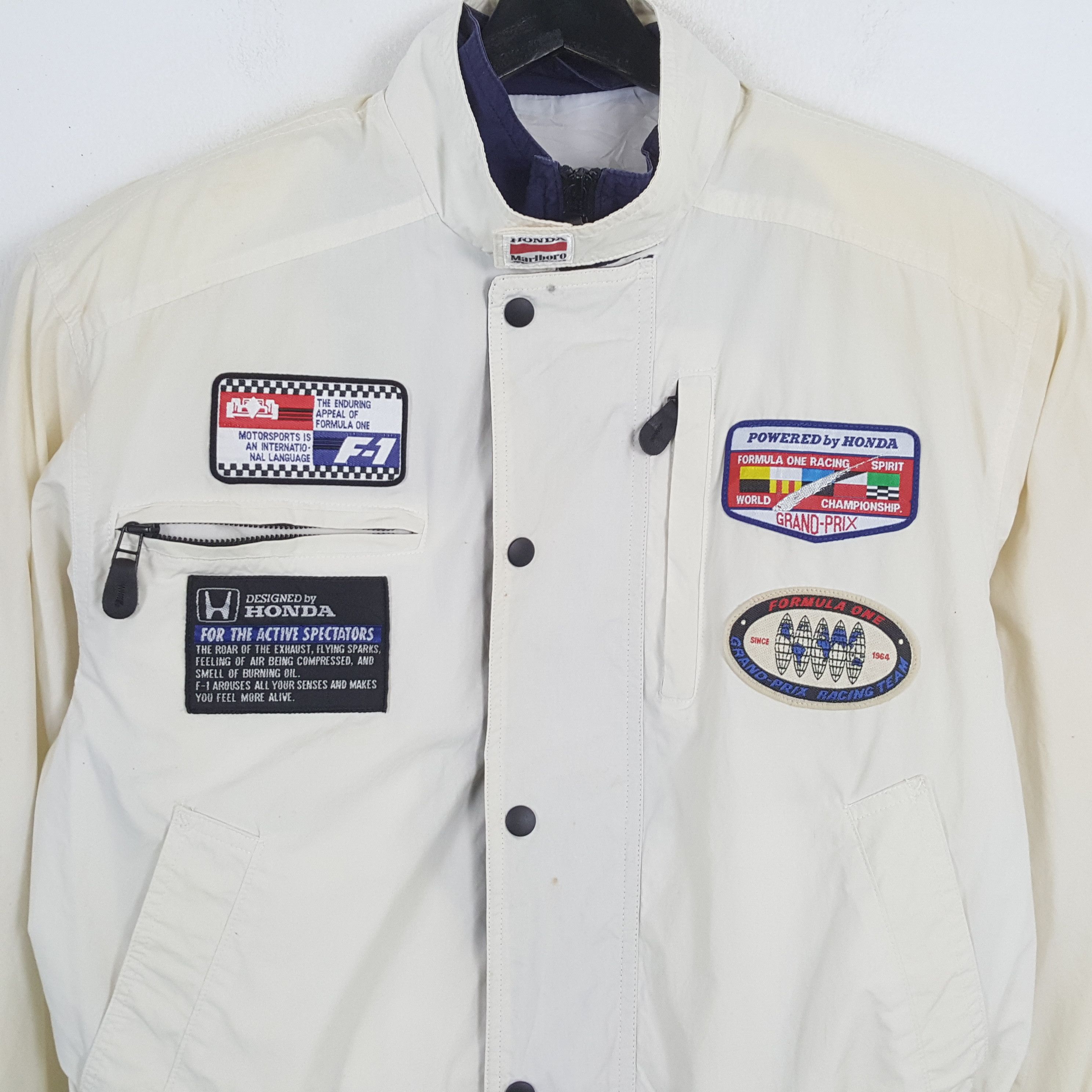 Honda HONDA F1 Japanese Motorsports Racing Jacket Style Size US L / EU 52-54 / 3 - 2 Thumbnail