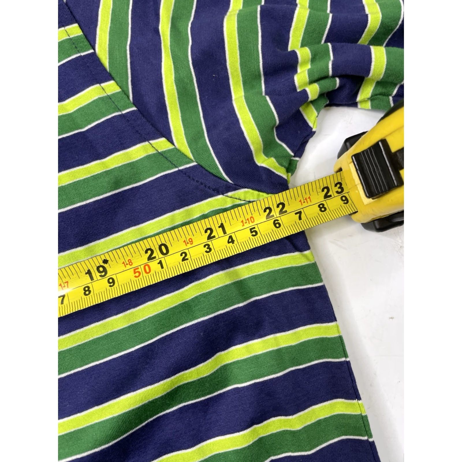 Peter Millar VINTAGE Peter Millar Golf Polo Mens Large Cotton Striped Oak Hill CC Size US L / EU 52-54 / 3 - 6 Thumbnail