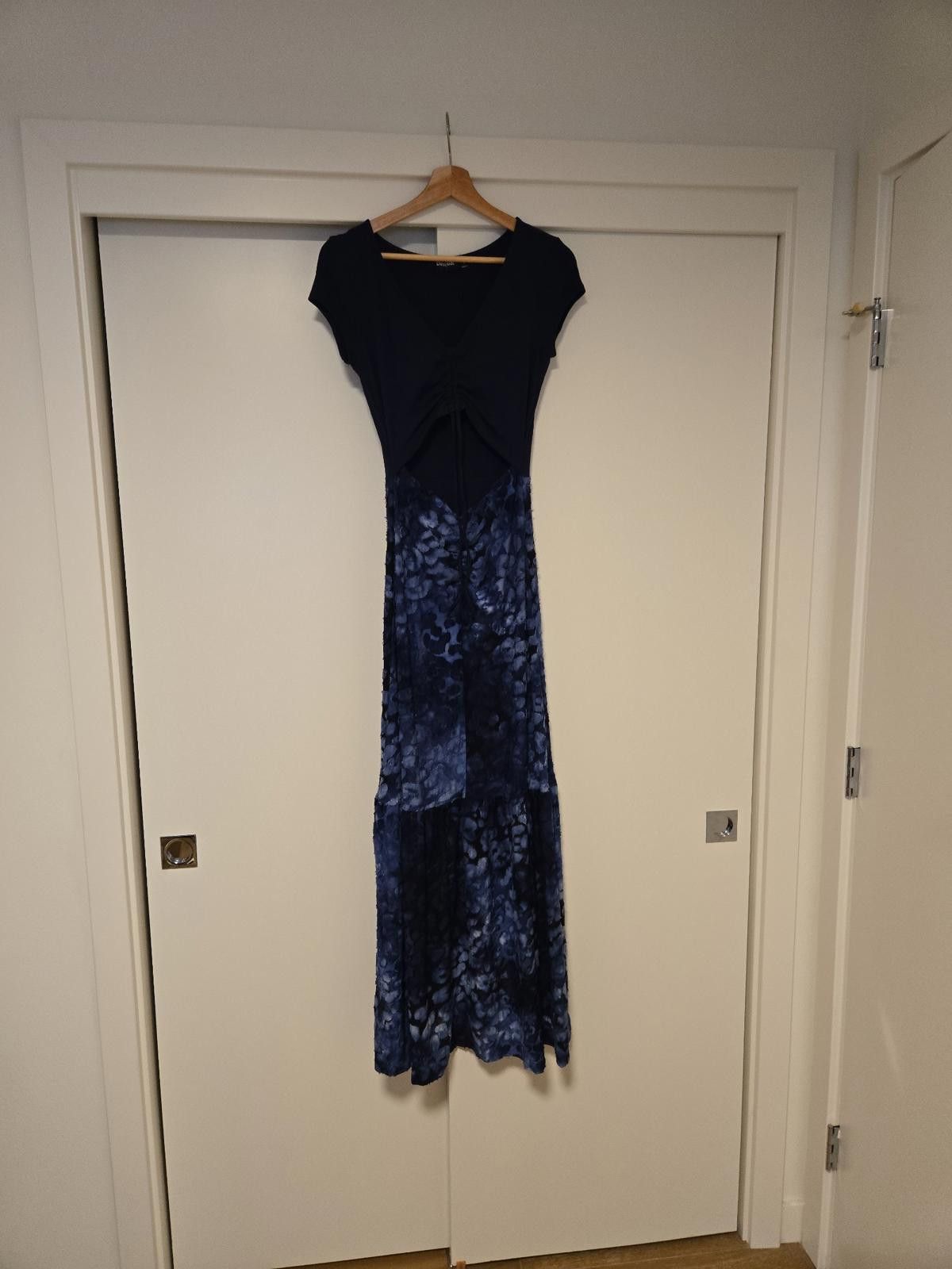Desigual Desigual Combination Textured Animal Print Maxi Dress Size S / US 4 / IT 40 - 2 Thumbnail