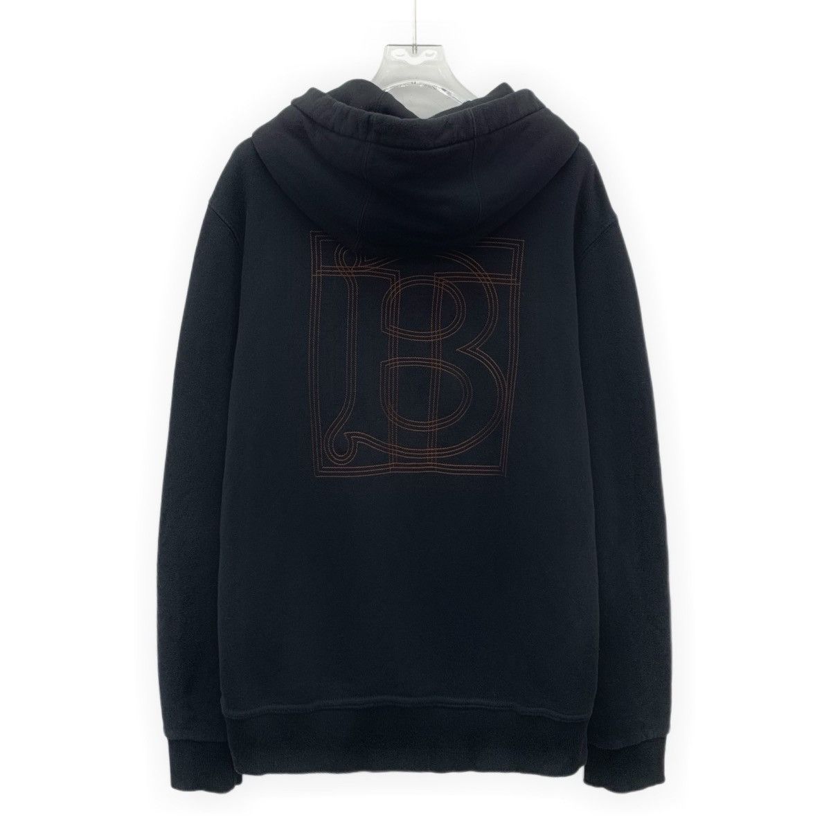 Burberry Burberry Black Logo Embroidered Hooded Sweatshirt K26WX Size US S / EU 44-46 / 1 - 2 Thumbnail