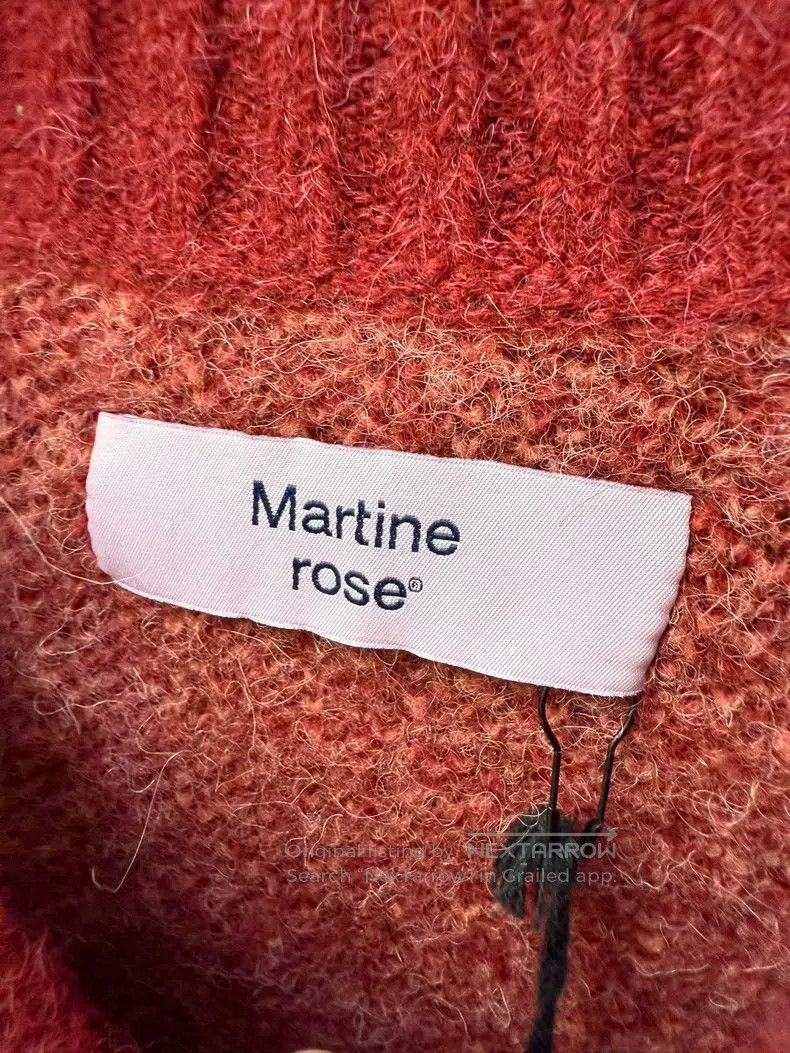 Martine Rose Martine Rose 25SS horsehair sweater Size US XS / EU 42 / 0 - 4 Thumbnail