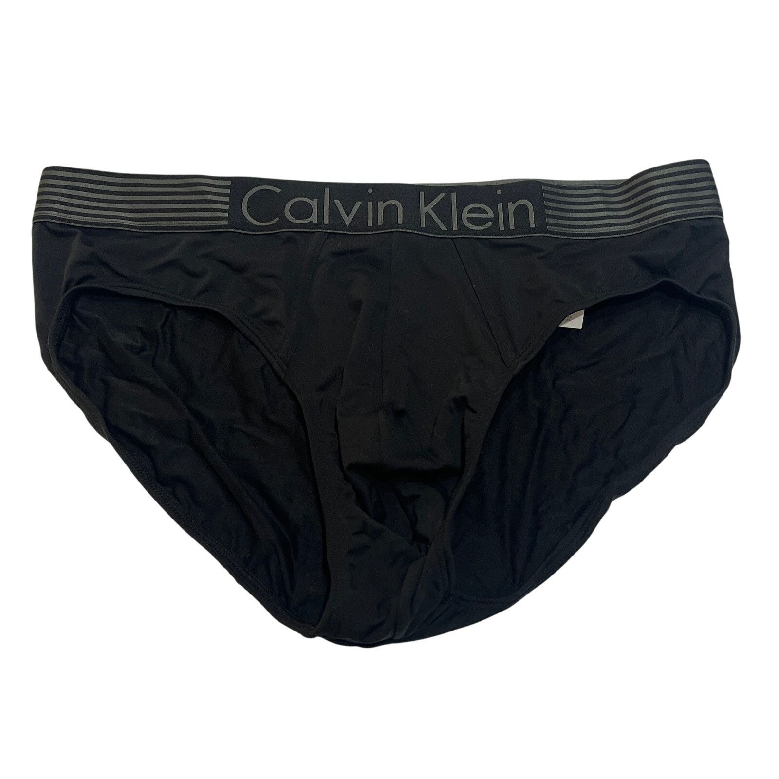 Calvin Klein 8-28 CALVIN KLEIN Men's Bikini Underwear Black Large Size 36 - 1 Thumbnail