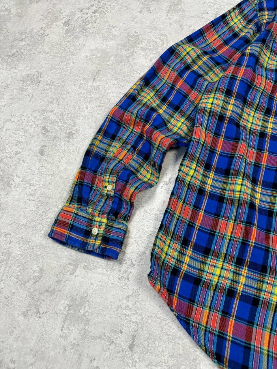 Polo Ralph Lauren Polo Ralph Lauren Flannel Shirt Button Ups Plaid Travis Size US XL / EU 56 / 4 - 10 Thumbnail