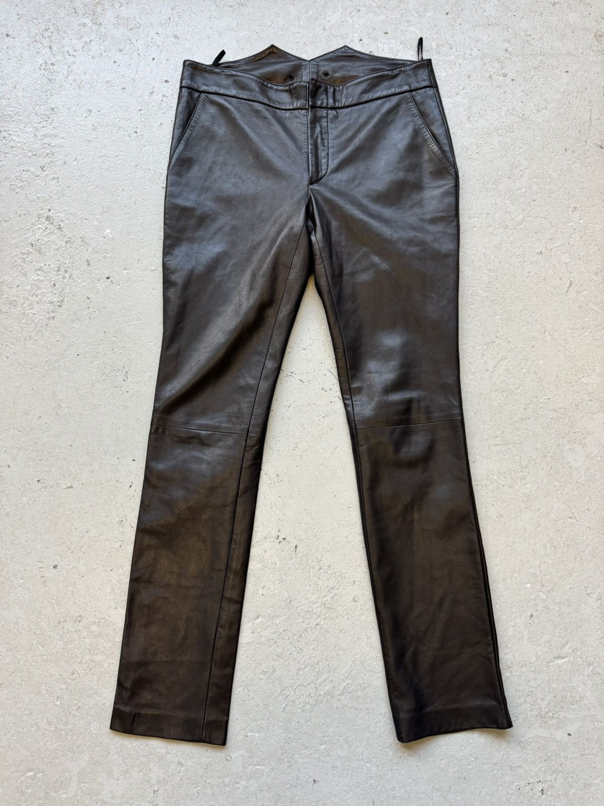 Gucci Gucci Tom Ford Leather Pants Size US 28 / EU 44 - 1 Thumbnail
