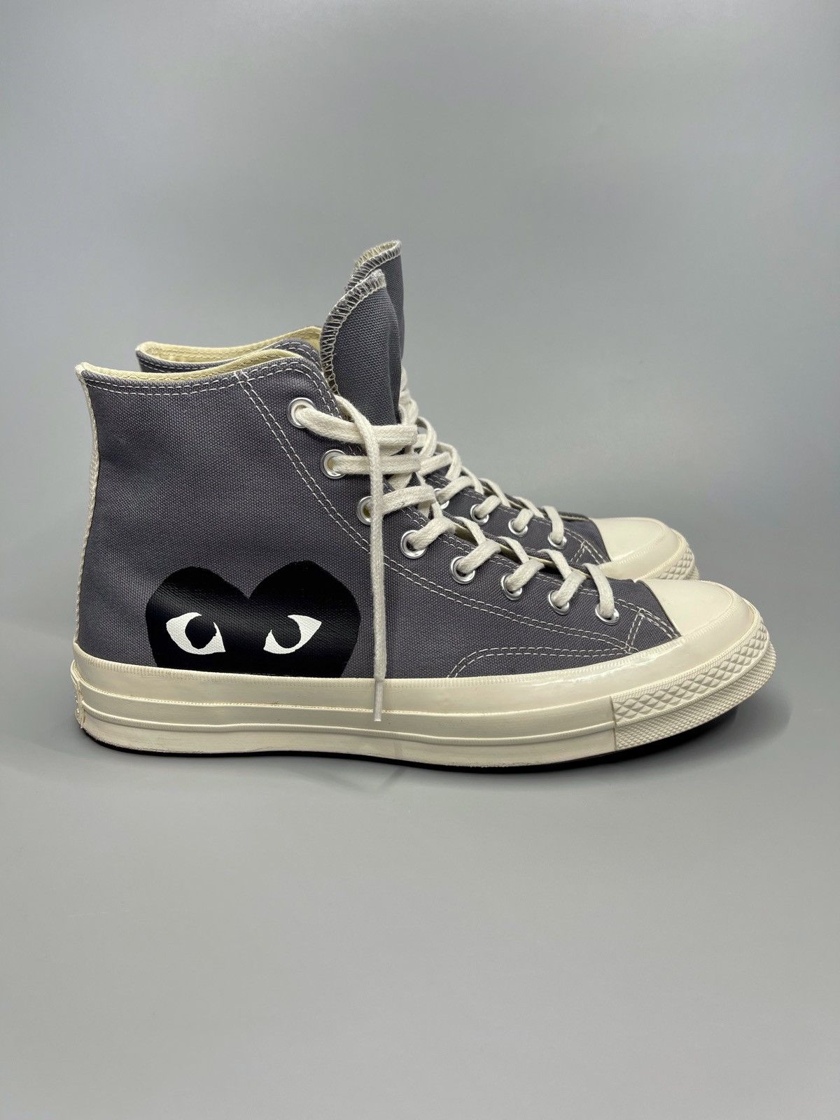 Comme des Garcons × Converse Comme Des Garcons x Converse Hi Top Sneakers Size US 9.5 / EU 42-43 - 1 Thumbnail