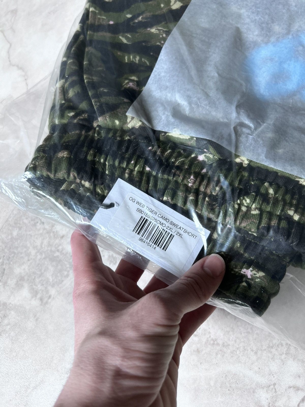 Sp5der × Young Thug Sp5der OG Web Tiger Camo Sweatshorts Size XXL Size US 38 / EU 54 - 7 Thumbnail