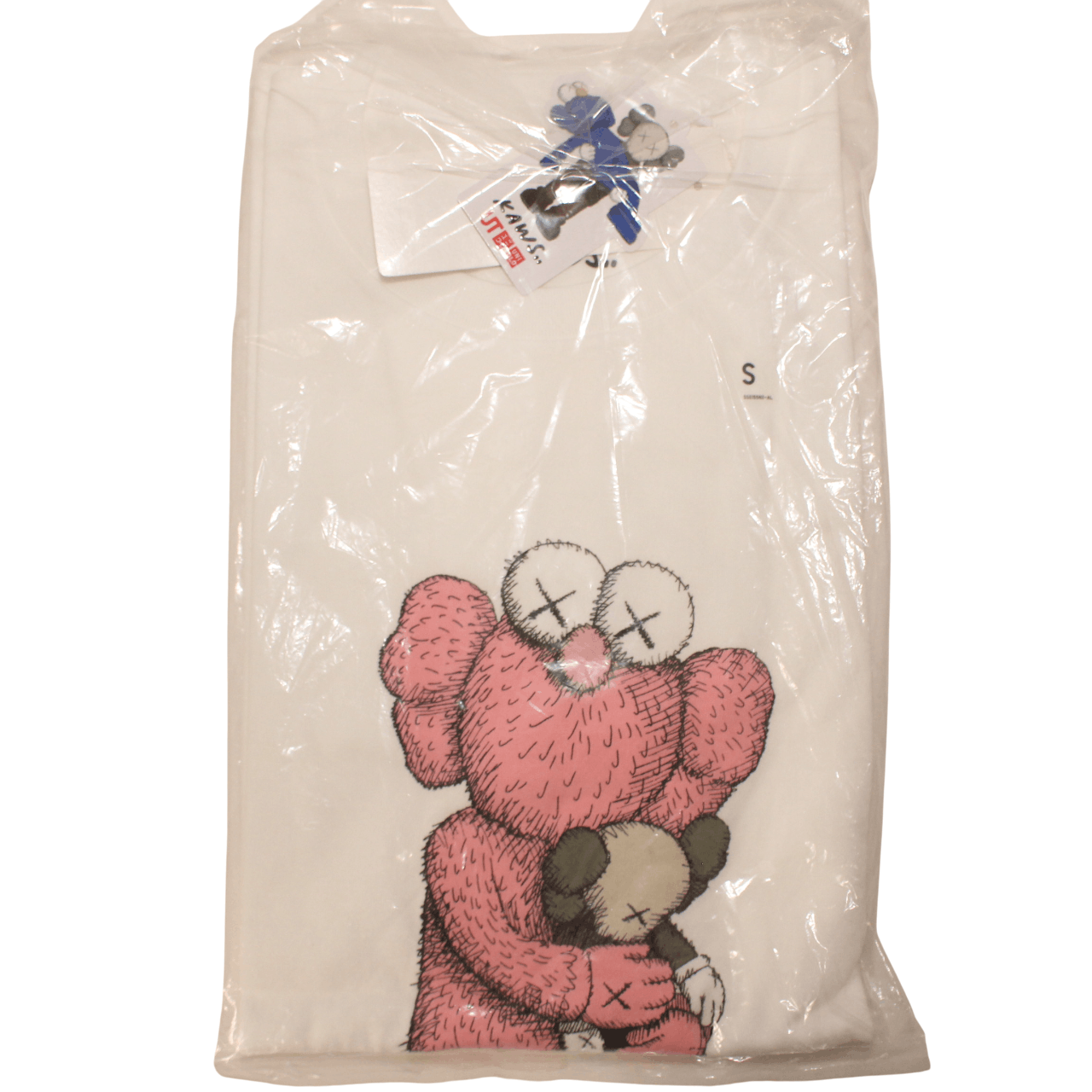 Kaws KAWS x Uniqlo Take Pink BFF White Tee - Size Small (S) - Ne Size US S / EU 44-46 / 1 - 1 Thumbnail