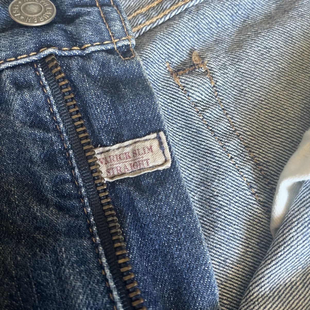 Polo Ralph Lauren Polo Ralph Lauren Varick Slim Straight Denim Jeans 33x30 Vtg Size US 33 - 10 Thumbnail