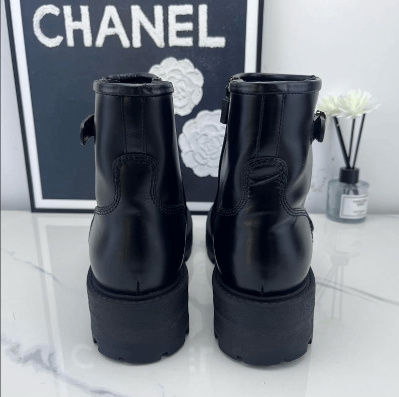Dior Dior Calfskin Leather Ankle Boots Size US 7 / IT 37 - 3 Thumbnail