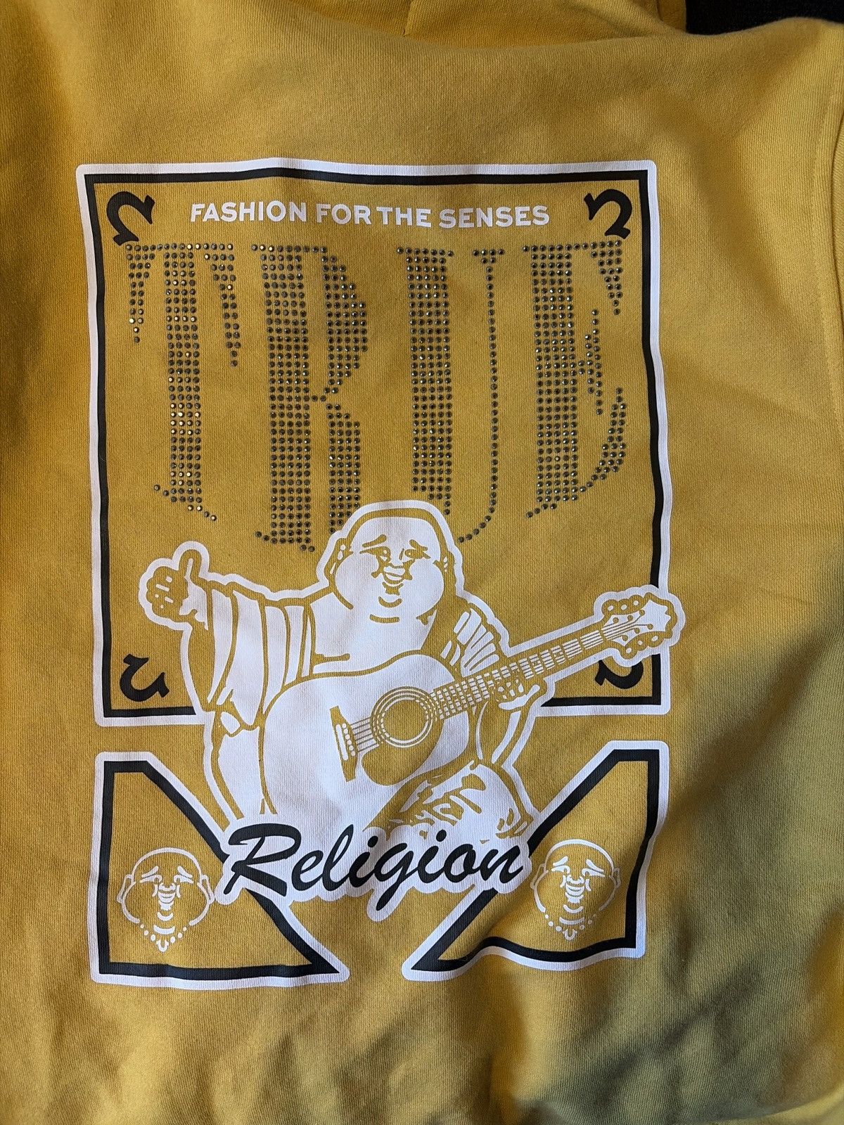 True Religion Spicy mustard Buddha card zip hoodie Size M / US 6-8 / IT 42-44 - 4 Thumbnail