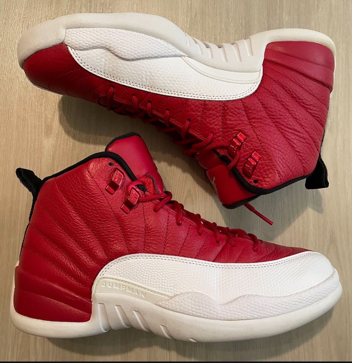 Jordan Brand × Nike Jordan 12 Retro Gym Red 2016 Mens 9.5 Size US 9.5 / EU 42-43 - 2 Thumbnail