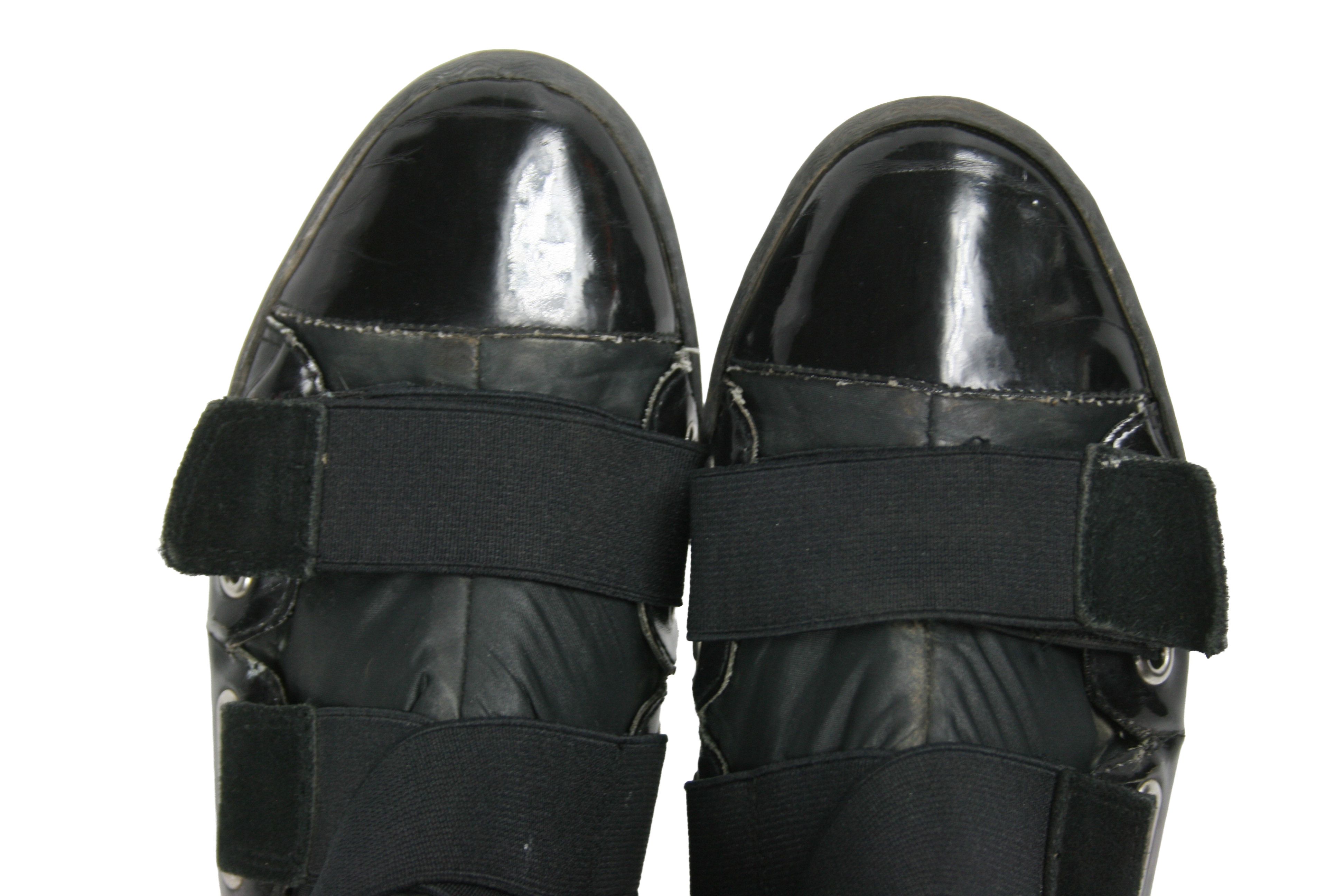 Miss Sixty 00S Y2K Straps Distressed Knee High Boots Vintage Size US 10 / IT 40 - 12 Thumbnail
