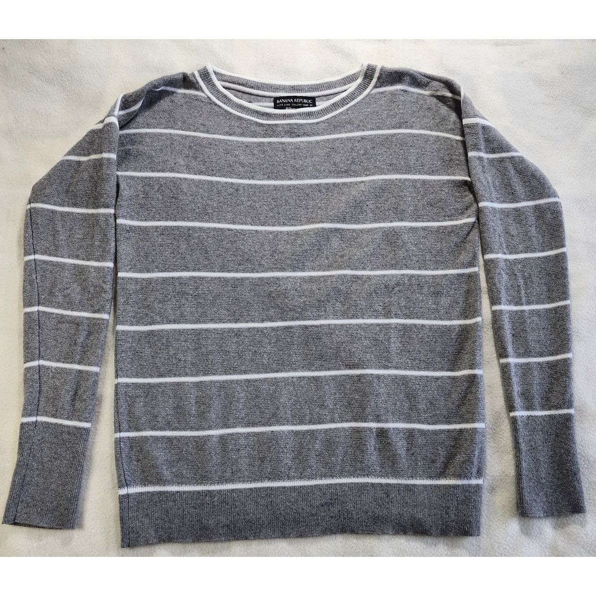 Banana Republic Banana Republic Men's S Fine Italian Merino Cashmere Sweater Size US S / EU 44-46 / 1 - 4 Thumbnail