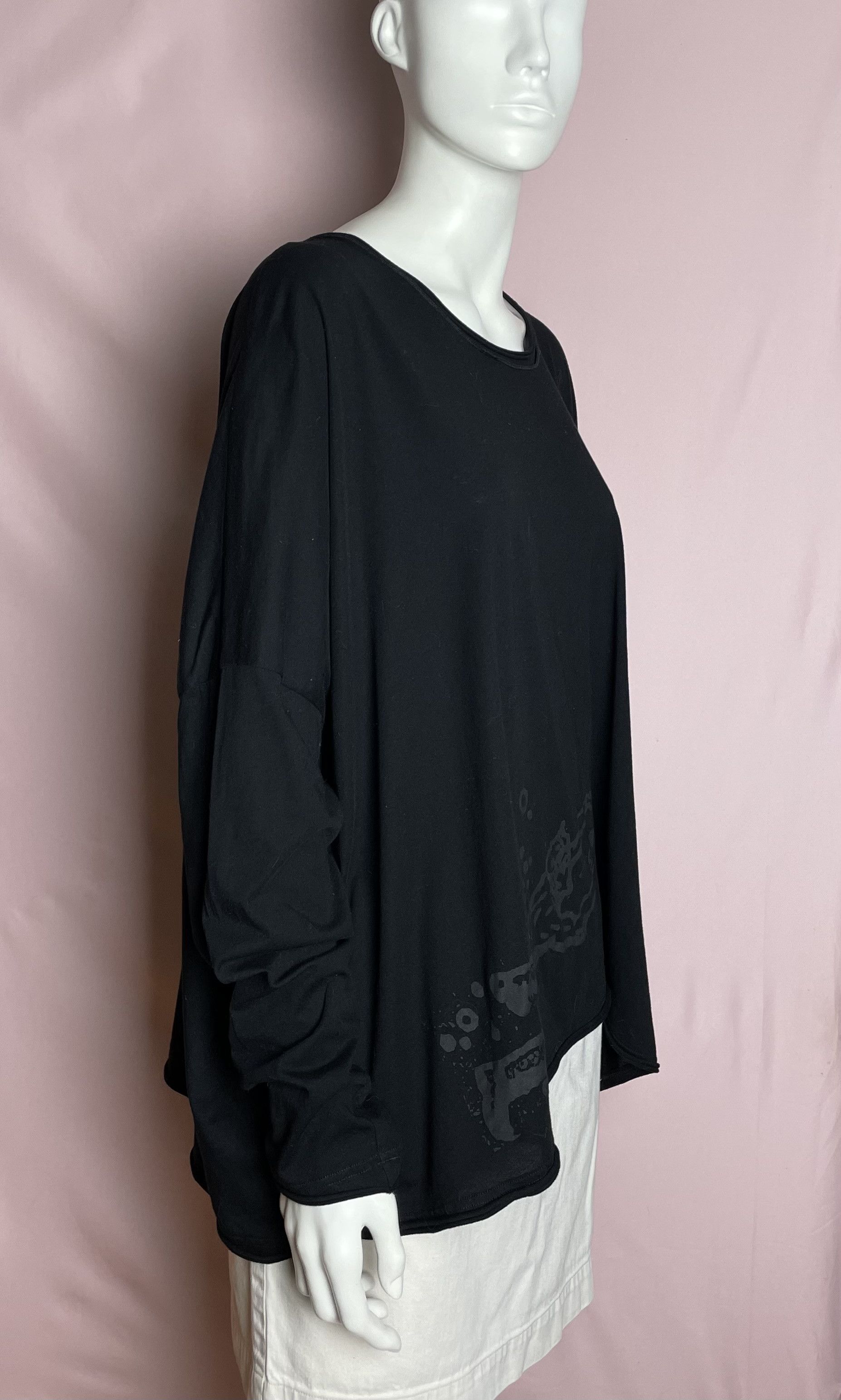 Rundholz RUNDHOLZ Black Label Bubble Print Long Sleeve Oversized Top Size S / US 4 / IT 40 - 3 Thumbnail