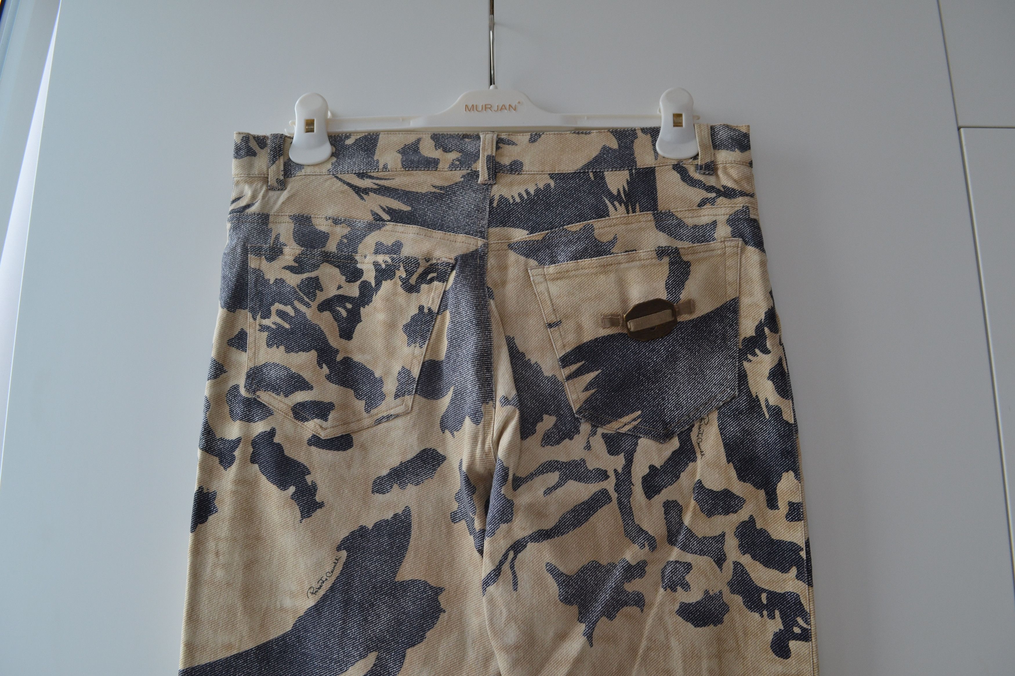Roberto Cavalli Roberto Cavalli Jeans Pants Print Camouflage Vintage 2001 Size US 32 / EU 48 - 5 Thumbnail