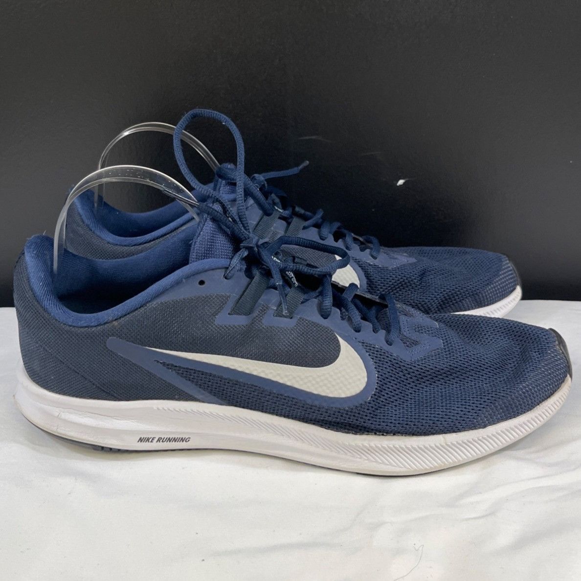 Nike Nike Downshifter Men's Blue Running Shoes/Sneakers Sz 13 SKU Size US 13 / EU 46 - 4 Thumbnail