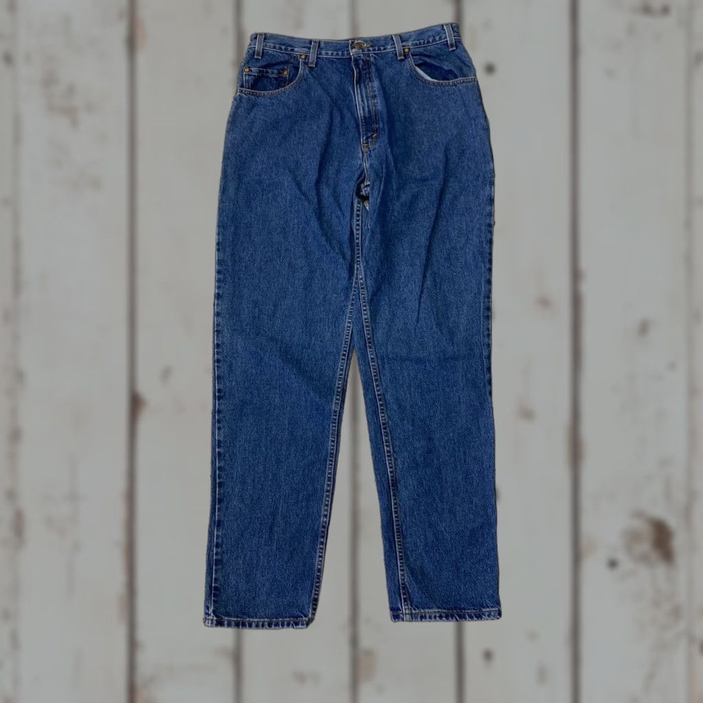 Levi's VINTAGE Levi's 545 Jeans Loose Fit Straight Leg 100% Cotton Denim Men 34x34 Blue Size US 34 / EU 50 - 1 Thumbnail