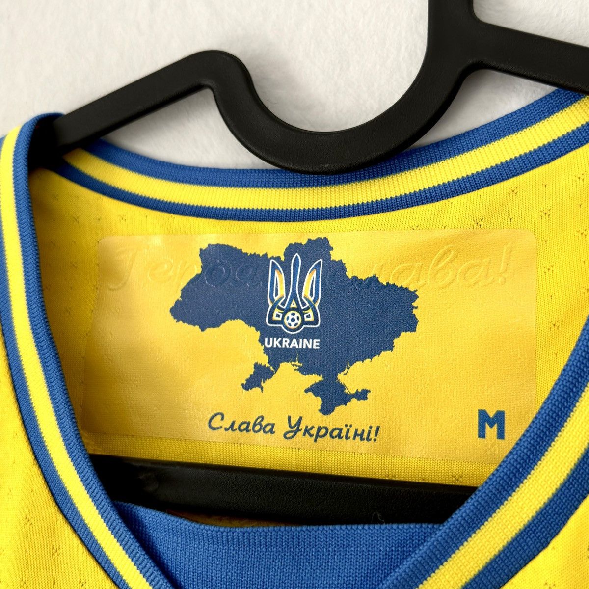Joma 2023 2024 GAME ISSUE Ukraine Tsygankov Soccer Jersey Shirt Size US M / EU 48-50 / 2 - 9 Thumbnail